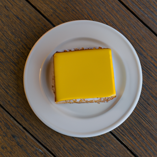 yellow tea cake